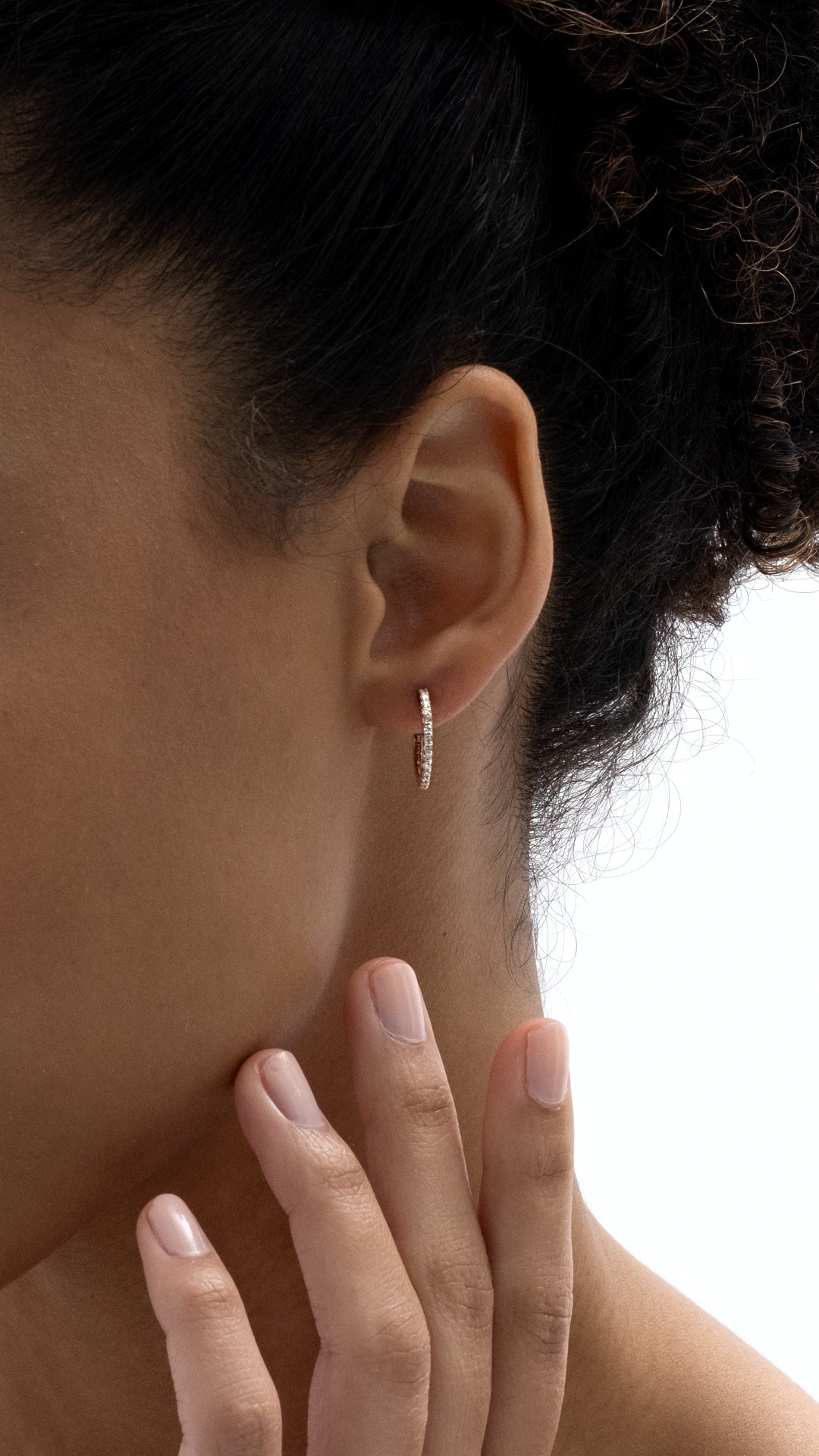 Cercei MD50469 din aur galben 14k cu diamante - Bijuterii LA ROSA