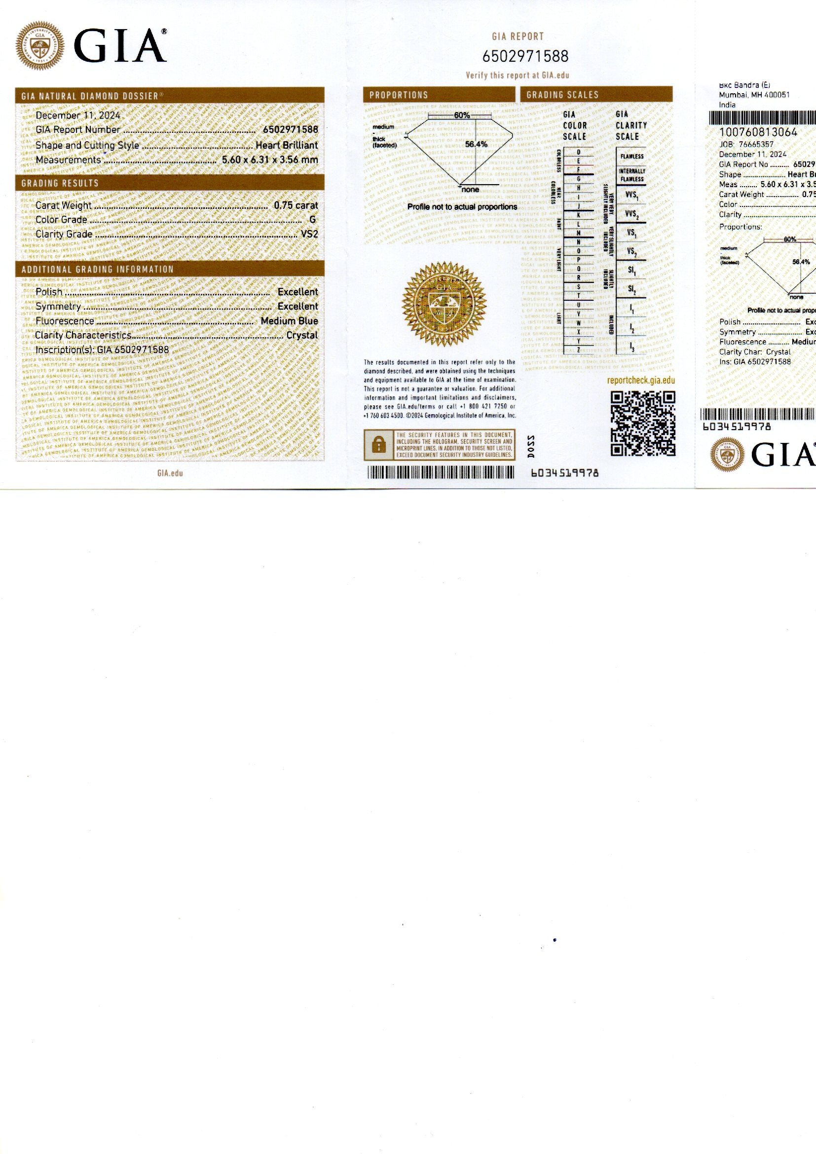 Inel Lry014 aur alb 18k cu diamant natural heart 0.75ct si diamante naturale 0.11ct