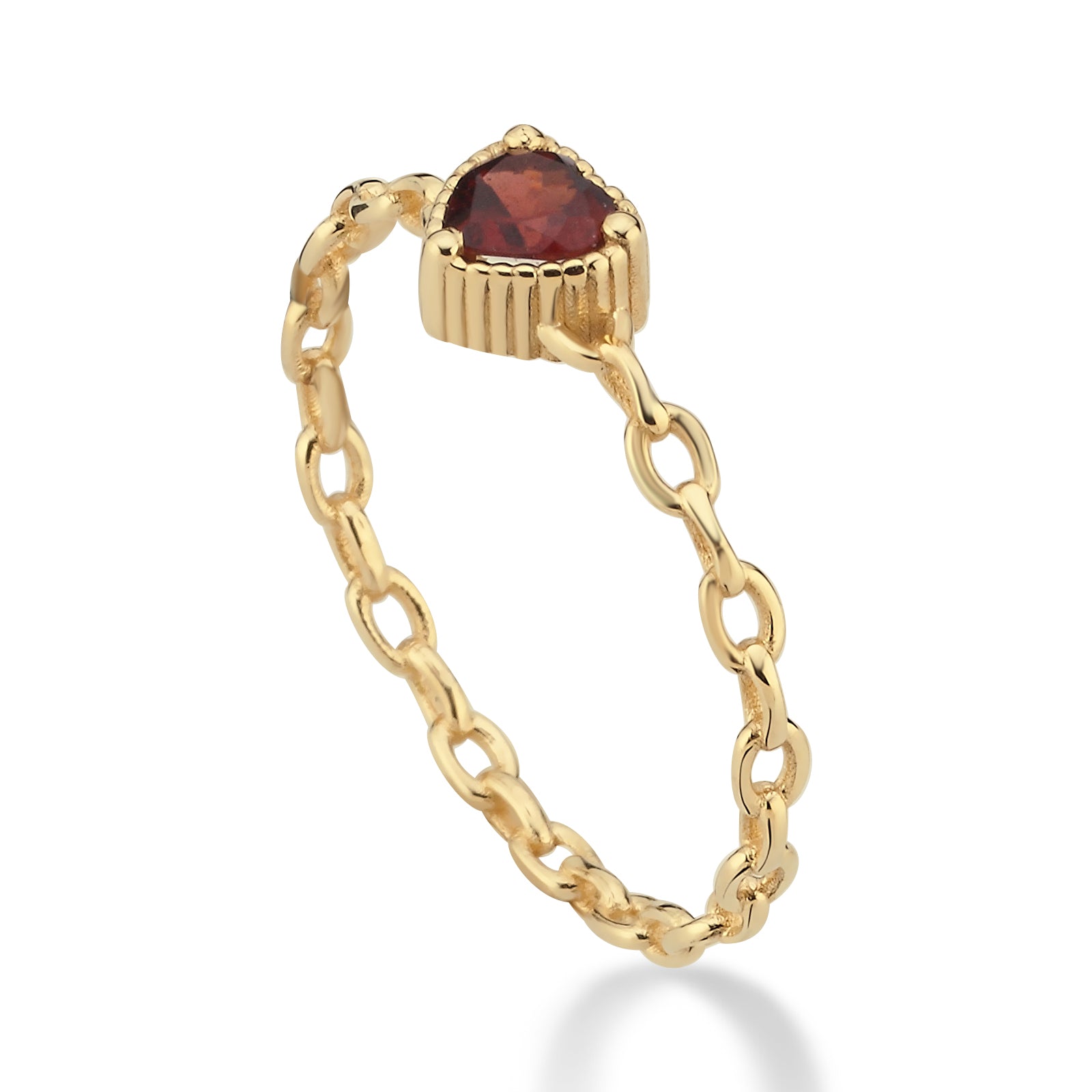 INEL ENCHANTED DIN AUR GALBEN CU TOPAZ FORMA INIMA - Bijuterii LA ROSA