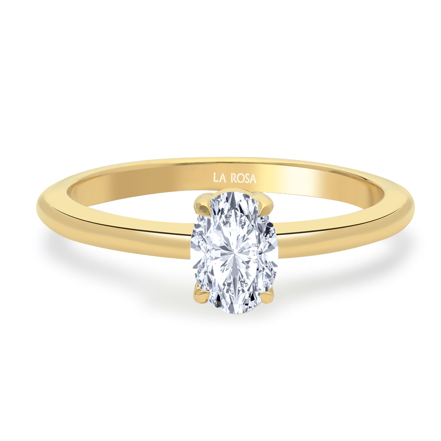 Inel de logodna LRY602 din aur galben cu diamant (copy) - Bijuterii LA ROSA