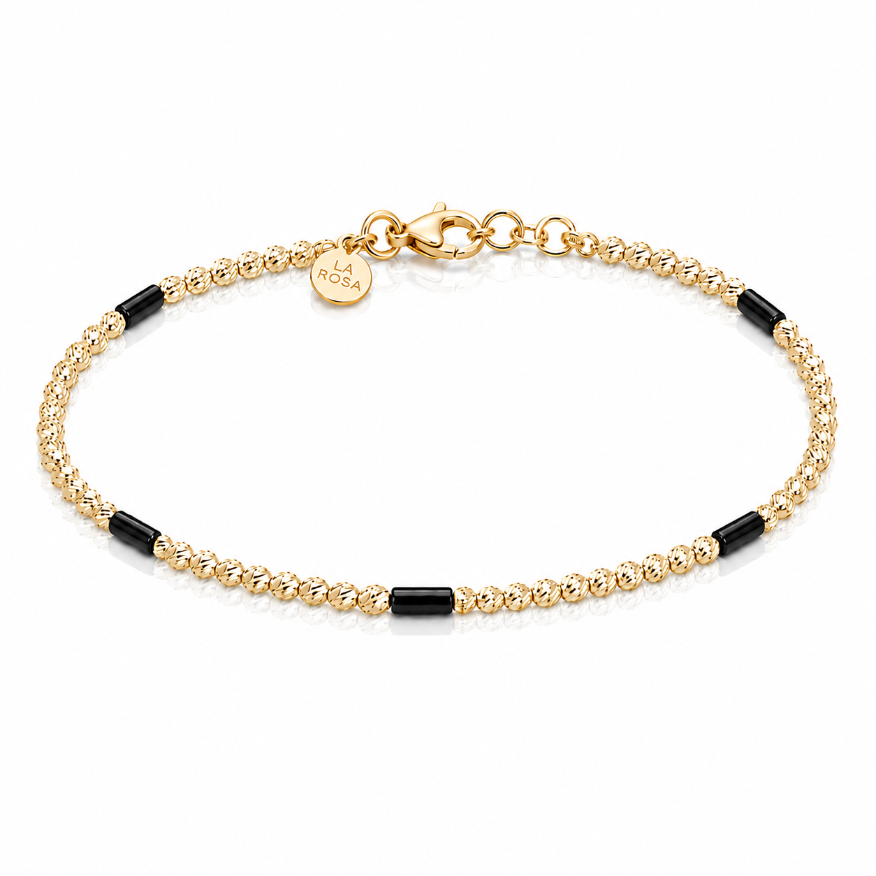 Bratara SORB005 din aur galben 14k cu onix