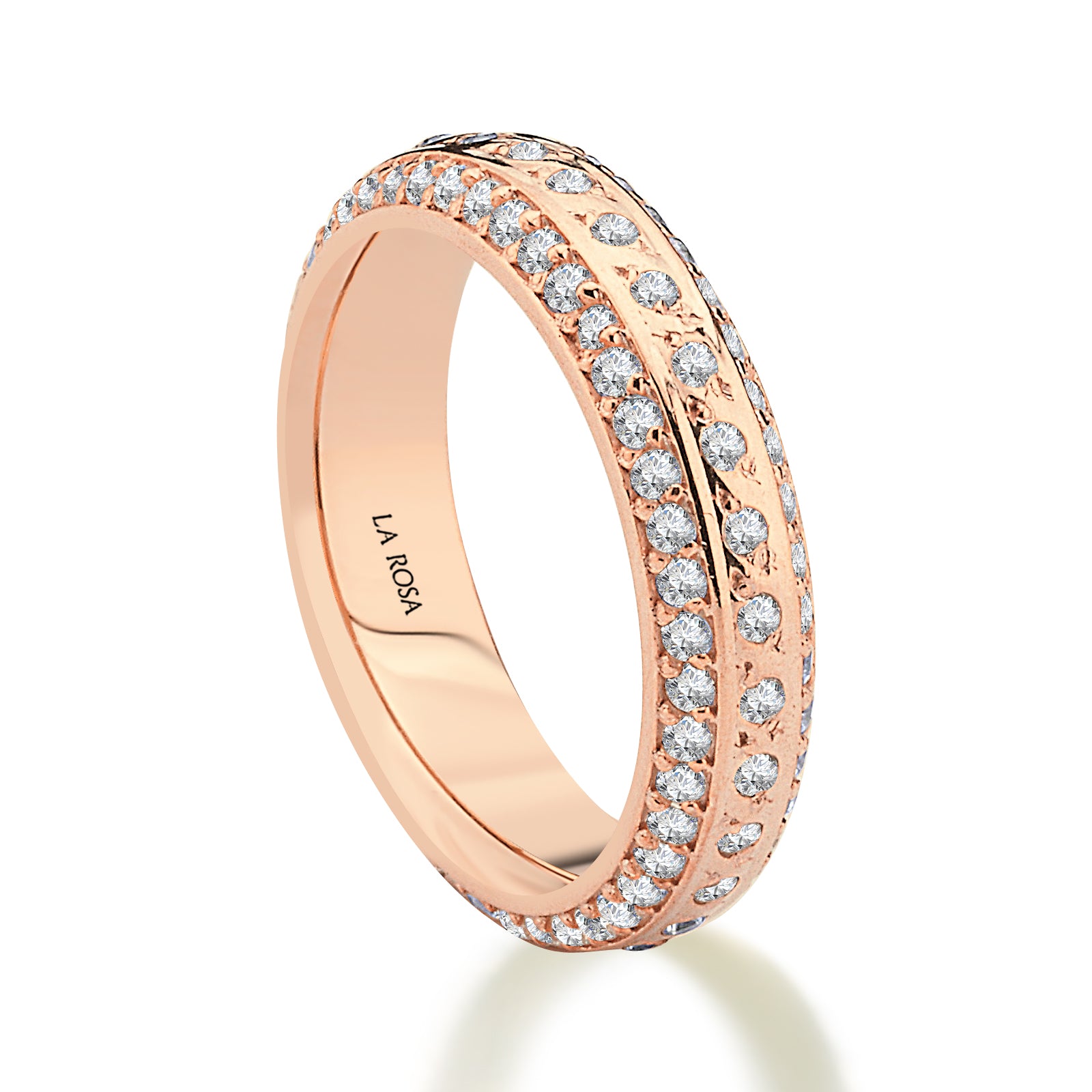 VERIGHETA CONTINUUM DIN AUR GALBEN CU DIAMANTE - Bijuterii LA ROSA