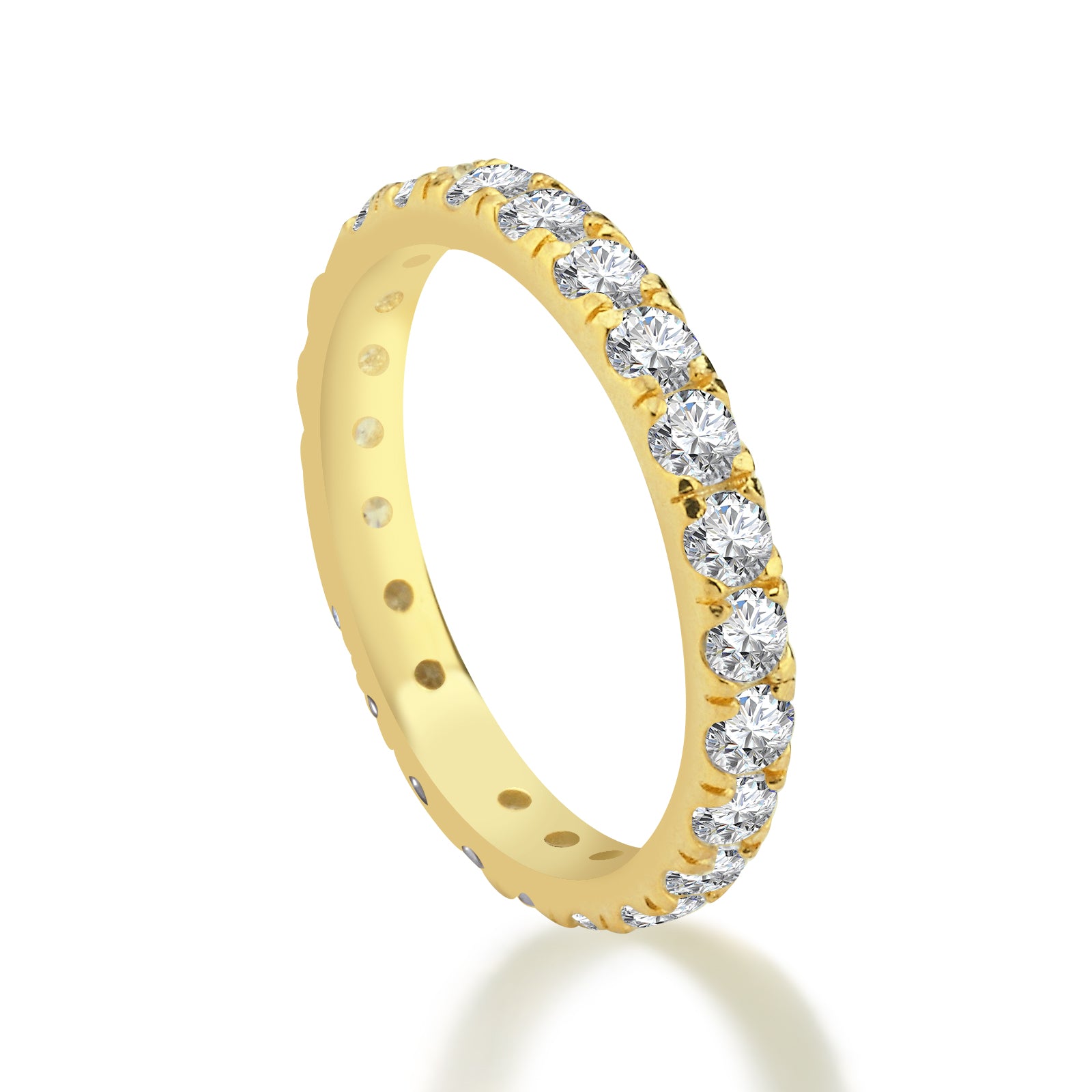 VERIGHETA EPOCH DIN AUR GALBEN CU DIAMANTE - Bijuterii LA ROSA