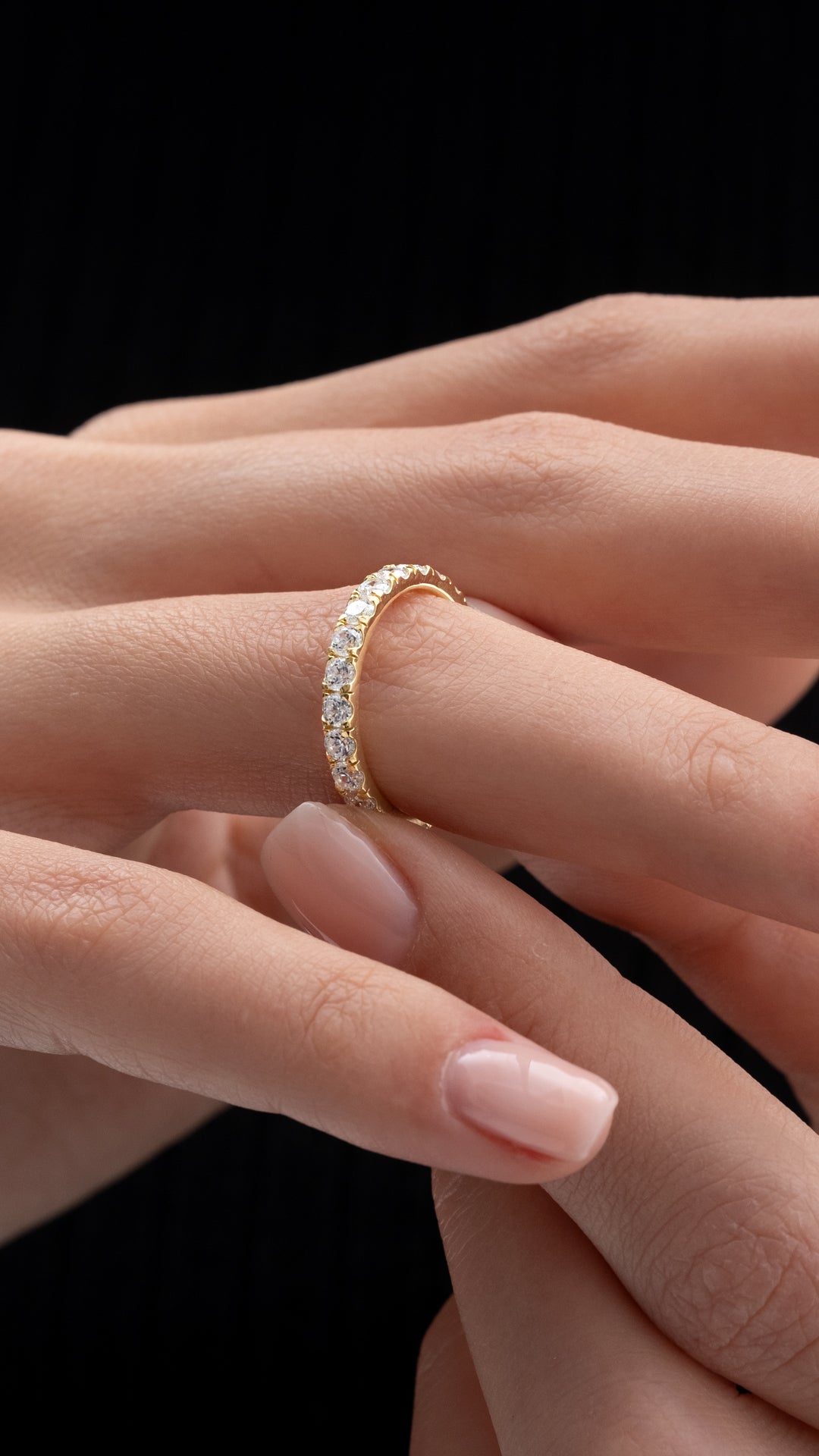 VERIGHETA EPOCH DIN AUR GALBEN CU DIAMANTE - Bijuterii LA ROSA