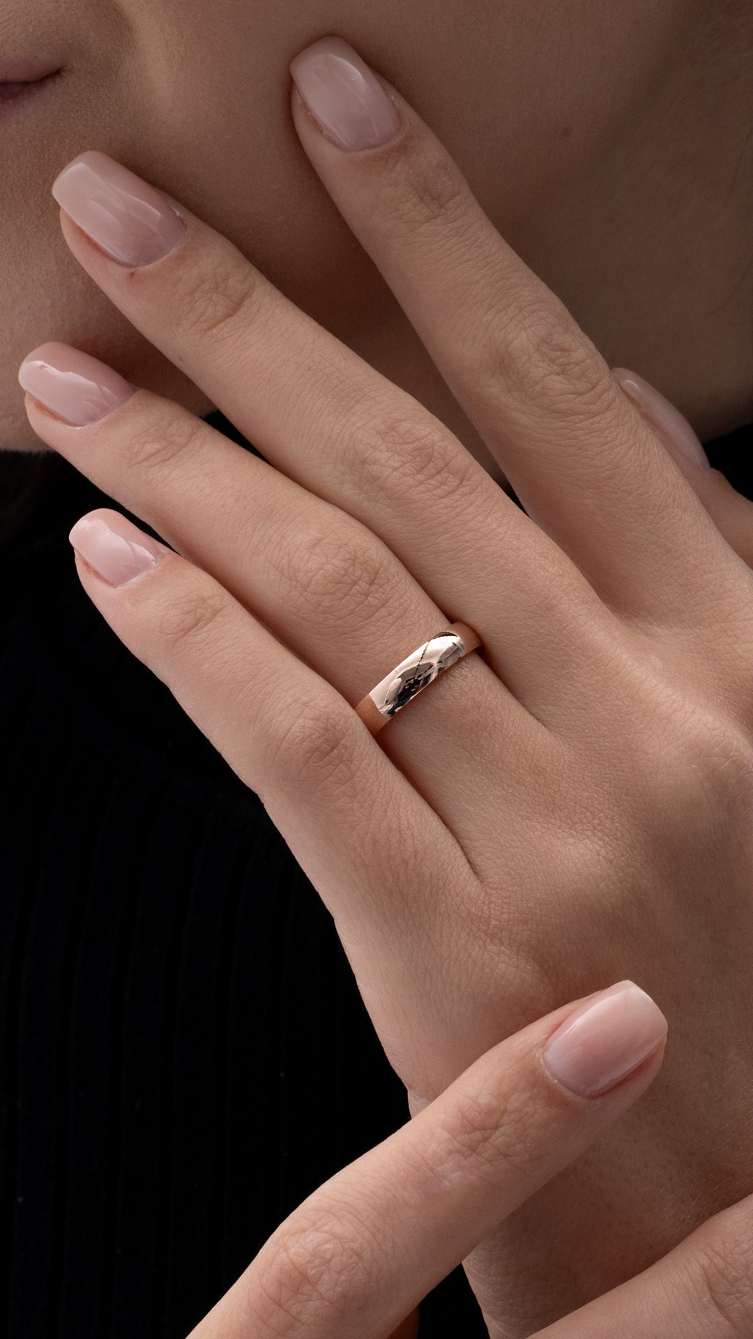 Verighete F4 4mm din aur alb - Bijuterii LA ROSA