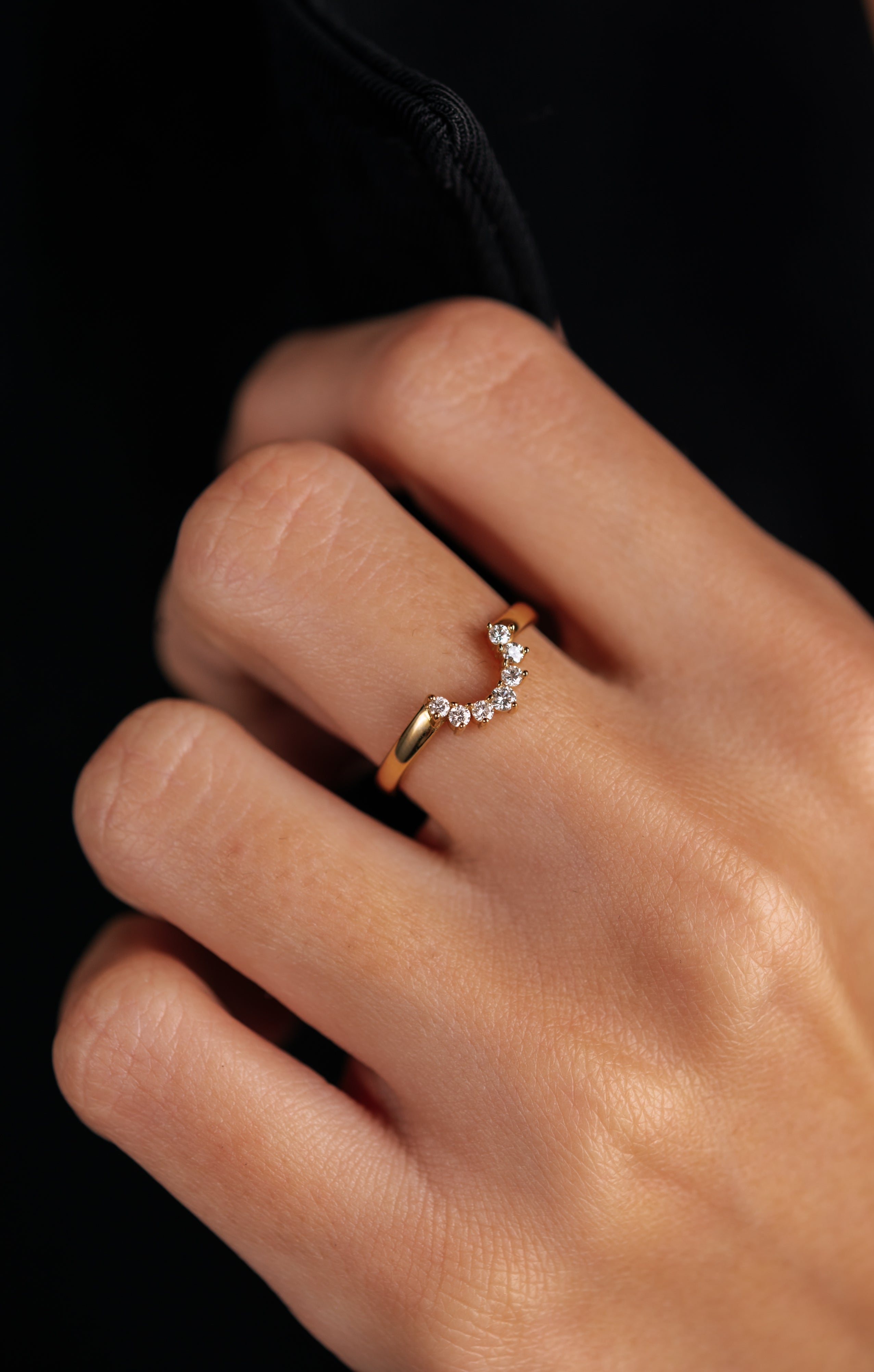 INEL LRPN375 DIN AUR GALBEN 14K CU DIAMANTE - Bijuterii LA ROSA - Verighete si Inele de Logodna, bijuterii cu diamante