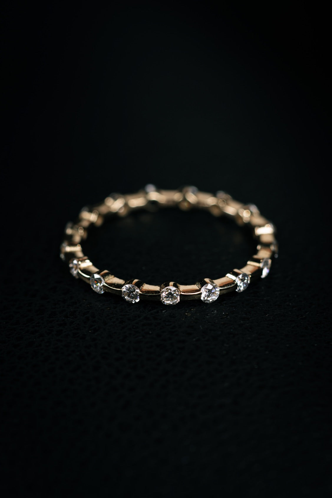 INEL R0015 DIN AUR GALBEN 14K CU DIAMANTE - Bijuterii LA ROSA