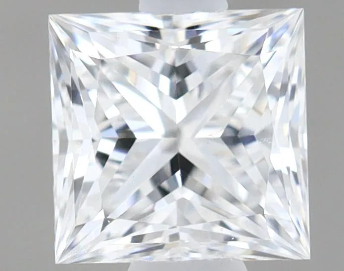 0.52ct Princess Natural Diamond (Colour E, Clarity VS2, GIA Certified)