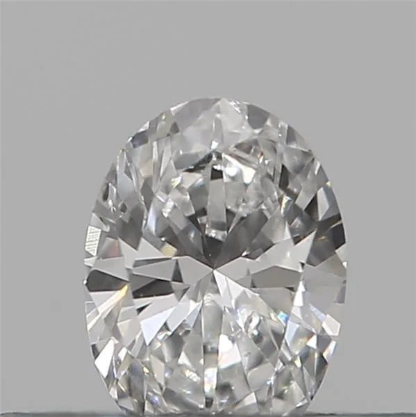 0.14ct Oval Natural Diamond (Colour D, Clarity SI1, Cut VG, IGI Certified)