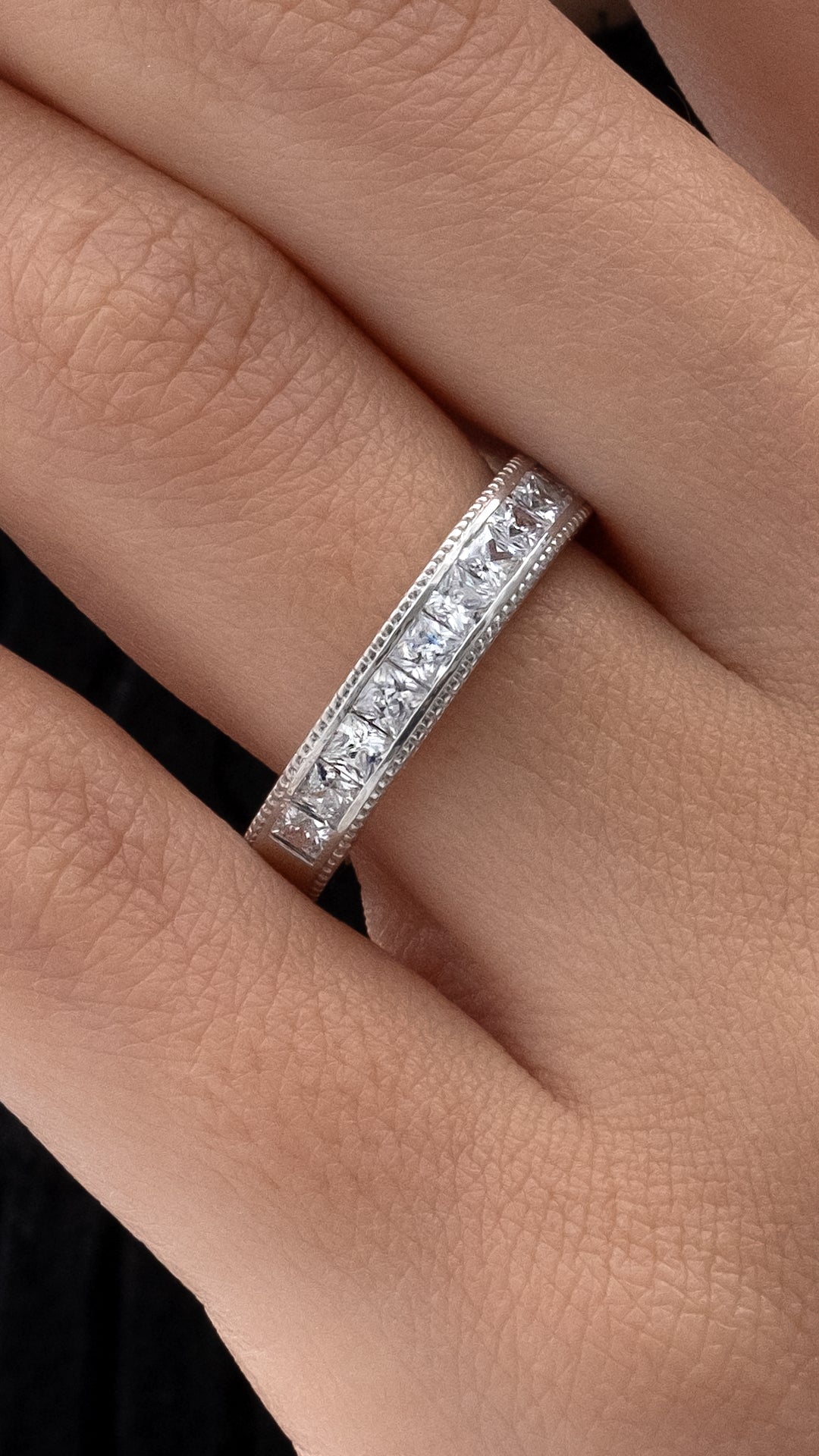 VERIGHETA RADIANCE DIN AUR ALB CU DIAMANTE - Bijuterii LA ROSA