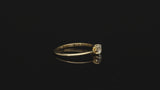Inel de logodna LRY601 din aur galben 18k cu diamant