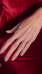 Inel de logodna LDR0203 din aur roz 18k cu diamante