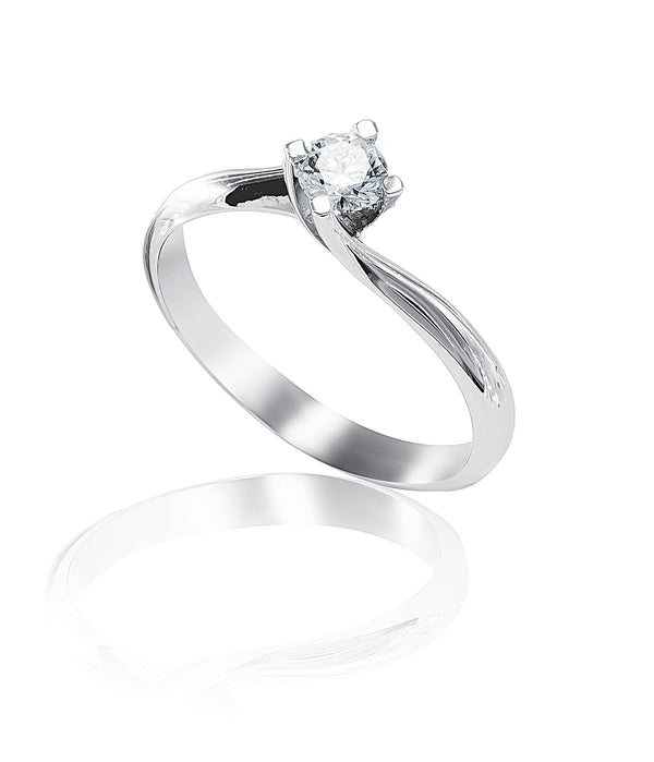 Inel de logodna cu diamant B000966 - Bijuterii LA ROSA