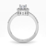 Inel de logodna LGRA1348 din aur alb 18k cu diamante - Bijuterii LA ROSA - Verighete si Inele de Logodna, bijuterii cu diamante
