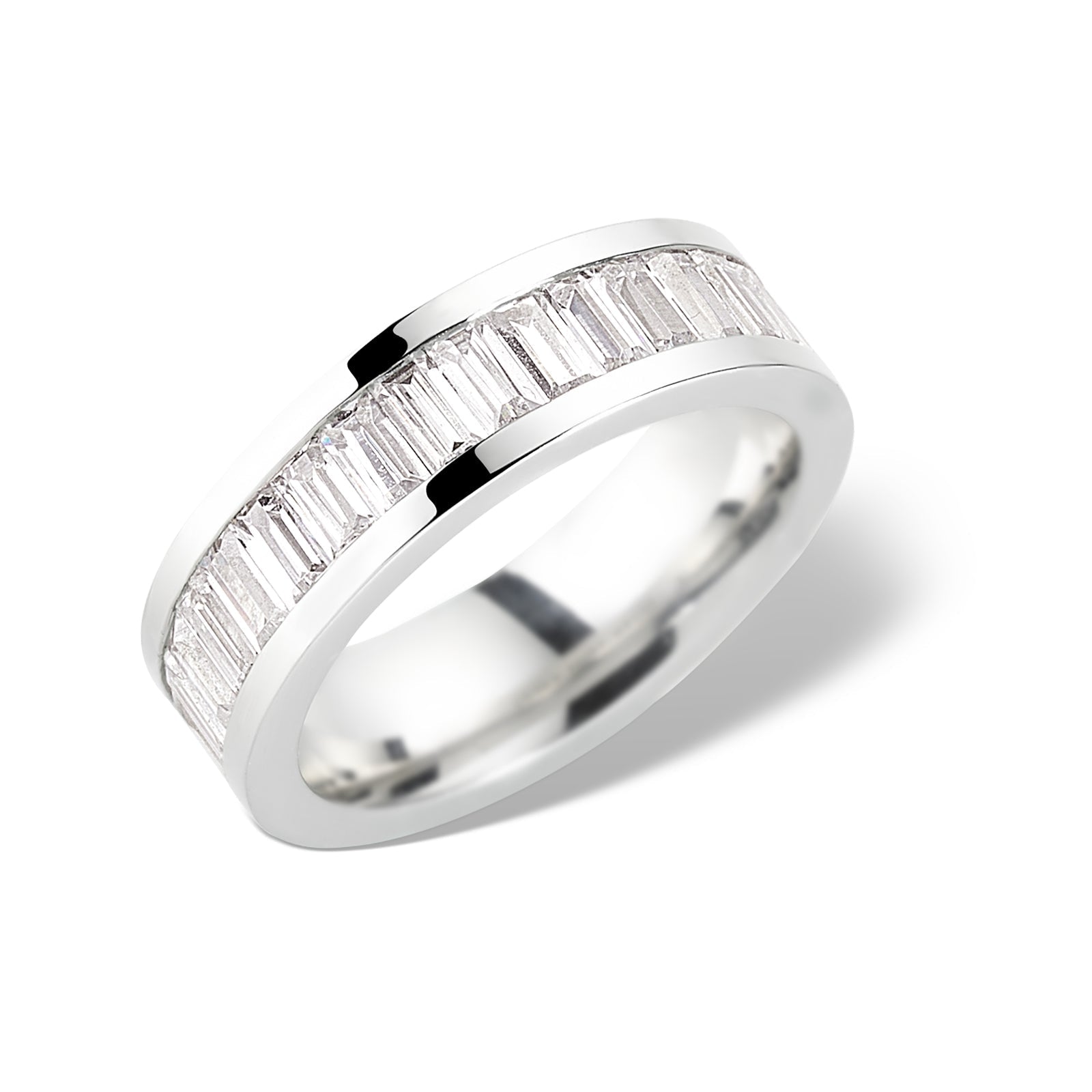 INEL LRHC011 DIN AUR ALB 18K CU DIAMANTE - Bijuterii LA ROSA
