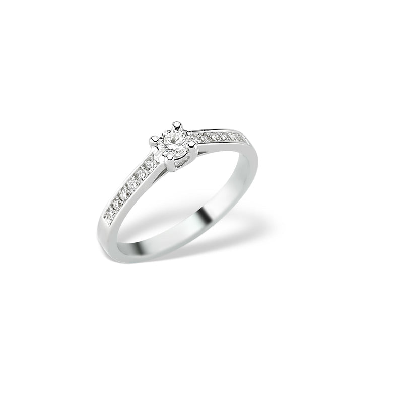 Inel cu diamant B000524 - Bijuterii LA ROSA