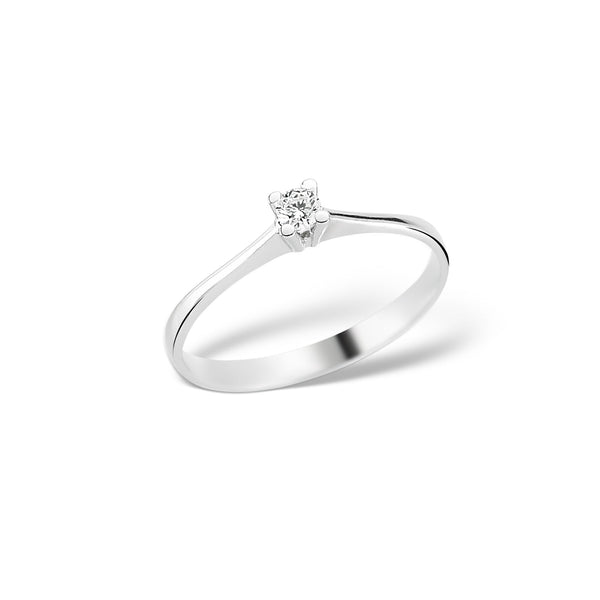 Inel de logodna cu diamant LDR1120 - Bijuterii LA ROSA